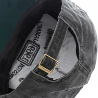 2023 High Quality Washed cowboy letters Cotton Cap For Men Women Adjustable Autdoor Sun protection hat Rock Shark Baseball Caps - Image 6