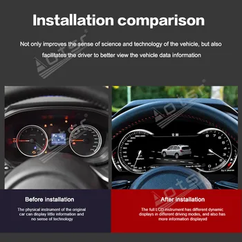 Panel de Instrumentos Digital para Automóvil, Pantalla LCD para Subaru Forester 2019-2024, Velocímetro, Tablero de Instrumentos, Sistema Operativo Linux 1