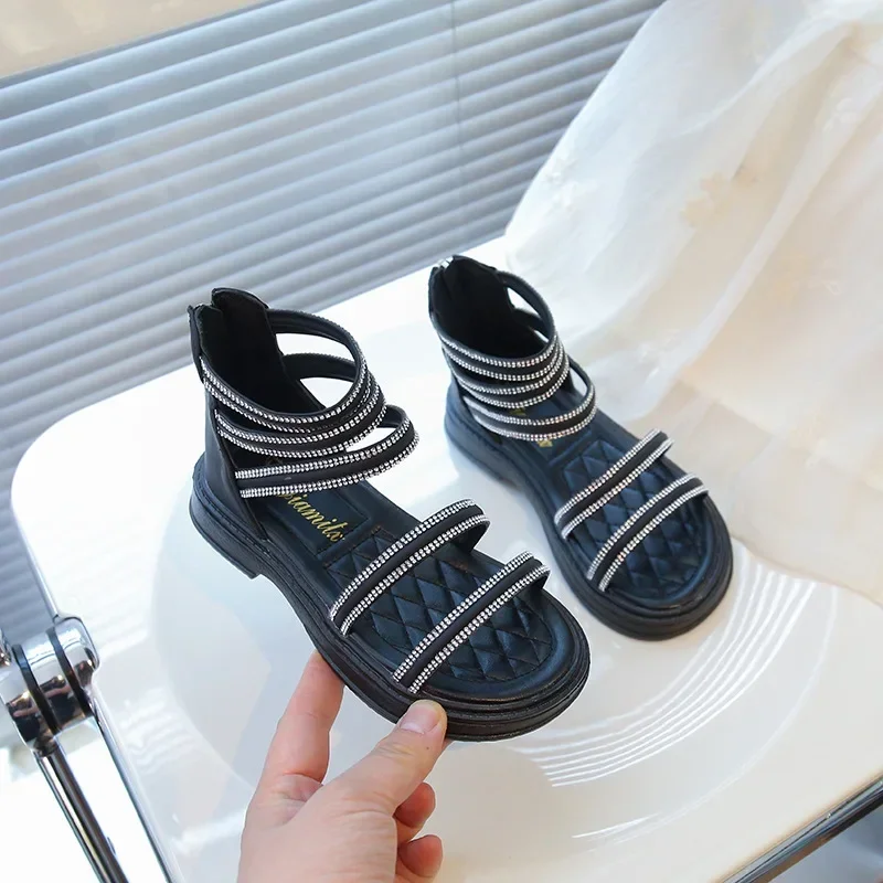 Girls Summer Beach Sandals Open Toes Comfortable Shoes