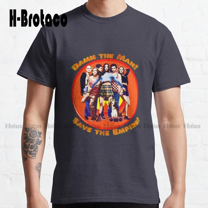 

Спасите империю! Классическая футболка на заказ, Aldult, Подростковая футболка унисекс с цифровой печатью, креативная забавная футболка, Ретро стиль унисекс