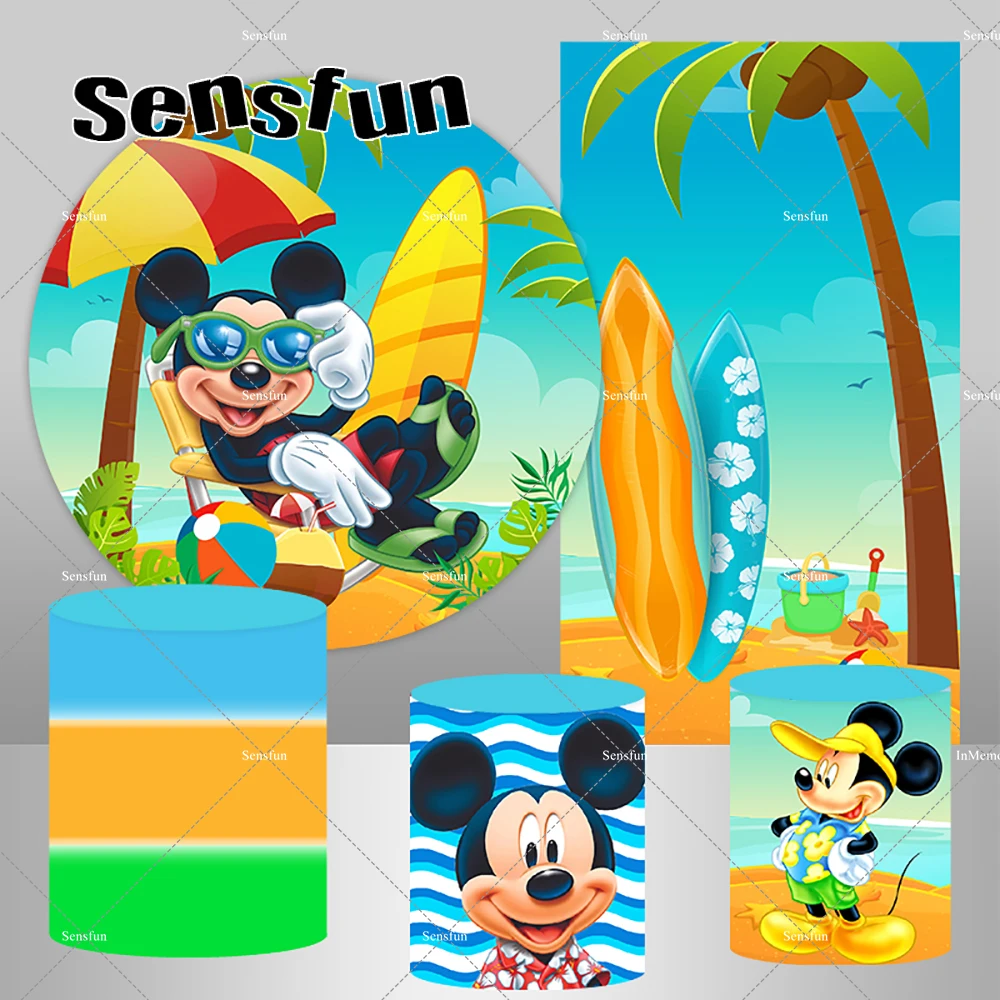 Como Usar o Fundo de Mickey Mouse para Praia em Festas Infantis: Guia  Prático e Real, image size:1000x1000