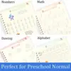 4 Books Magic Writing Book in Spanish Calligraphy Notebook Montessori Kids Reusable Educational Calligraphic Letter Practice Toy 2