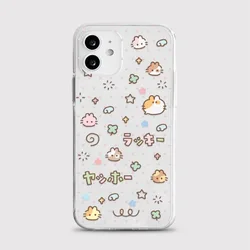 Charming Mini Doodle Transparent Phone Case - Cute and Stylish Back Cover - iPhone 17 Pro Max (TTK - 429TK260624D401)