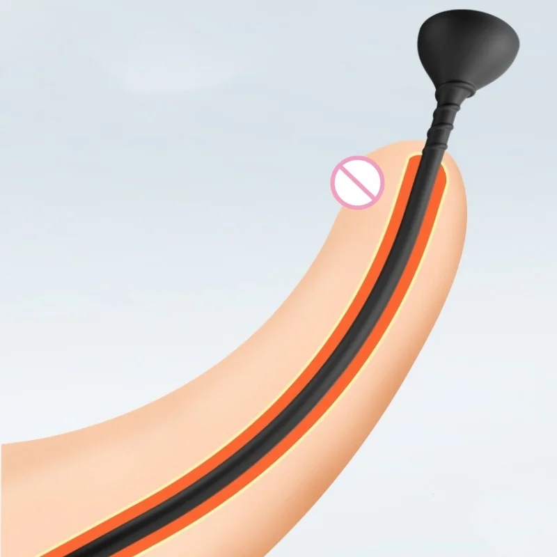 5 Sizes Male Silicone Horse Eye Stick Urethral Expansion Stimulator with Strong Suction Cup Penis Plug SM Adult Sex Toys