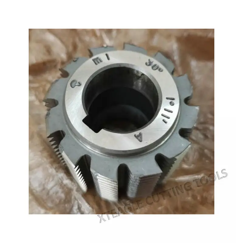Hss Module M1 Involute Spline Gear Hob Cutter Pa30 Degree 50*40*22hole