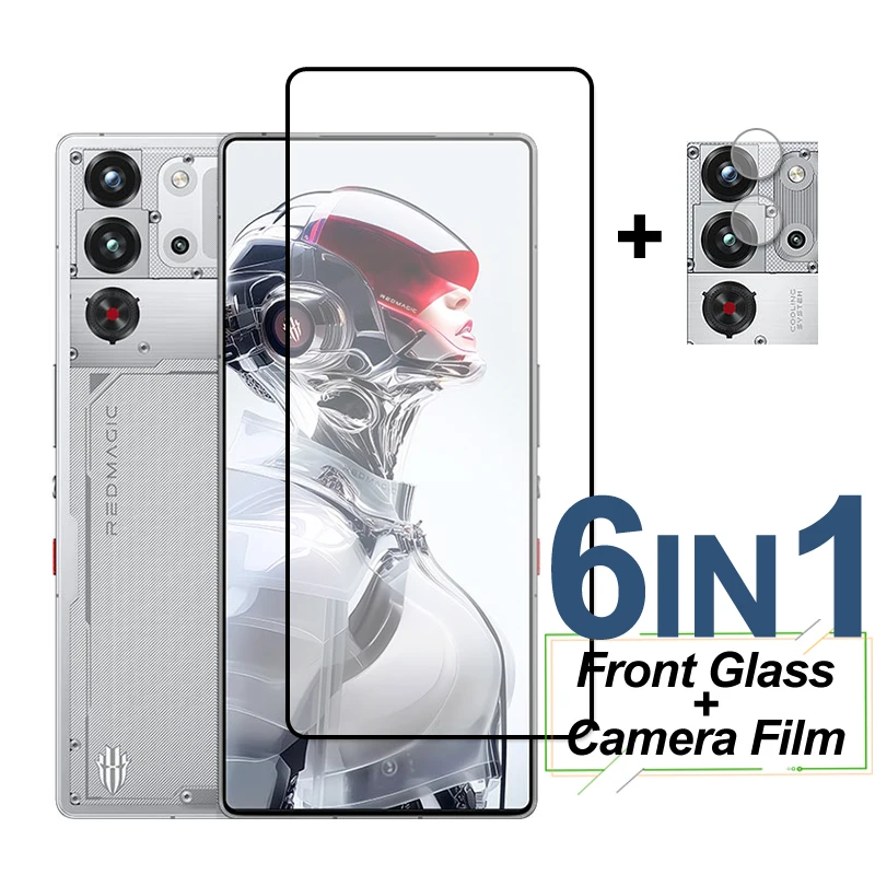 Premium Full Cover Tempered Glass Screen and Camera Protector