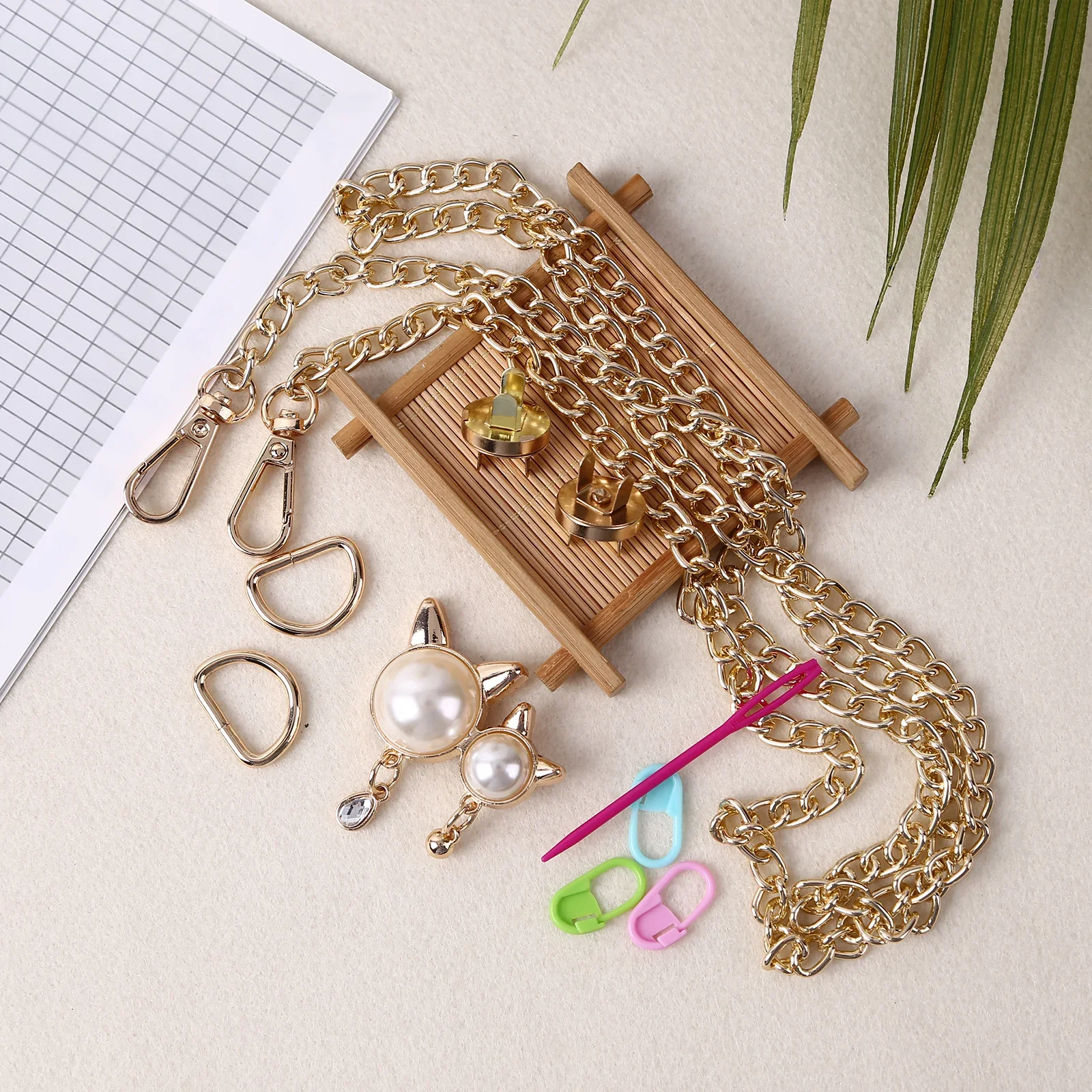 Materials Kit Mesh Plastic Frame Sheet DIY Craft Shoulder Bag Accessories Tool