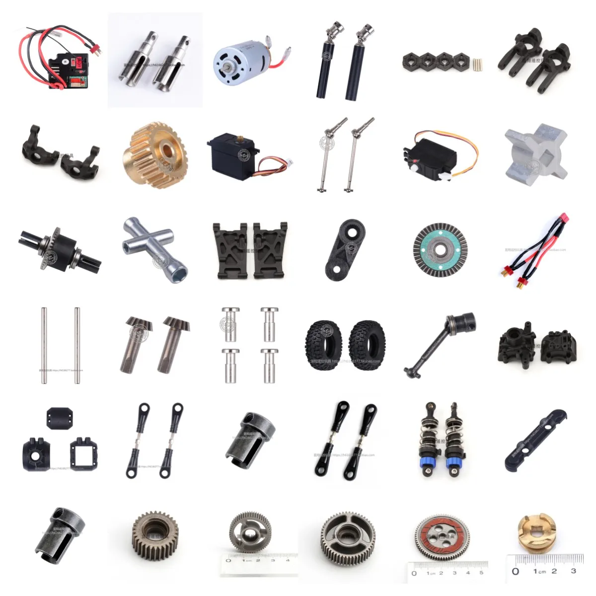 Wltoys K949 10428-A 10428-B 10428 Rc Auto Pezzi Di Ricambio Piastra Differenziale Albero Di Trasmissione Differenziale Tazza Tirante Ammortizzatore