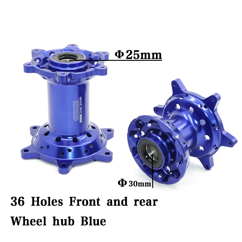 Motorcycle Motocicleta Frente Cubo Rueda Trasera Llanta para For EXC XC SXF TC FC TE FE 150, 200, 250, 300, 350 400, 450 blue