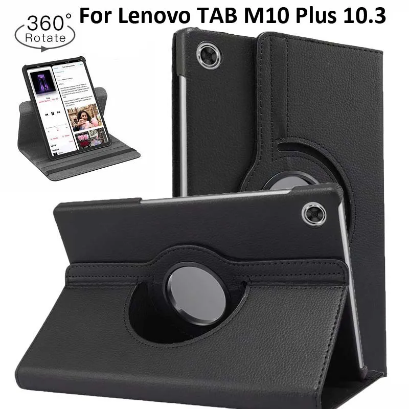 Capa para Tablet Lenovo Tab M10 Plus 10x606f 10.3 Capa Giratória 360 Graus para Tablet Lenovo Tab M10 Fhd 10.1 X505 X605