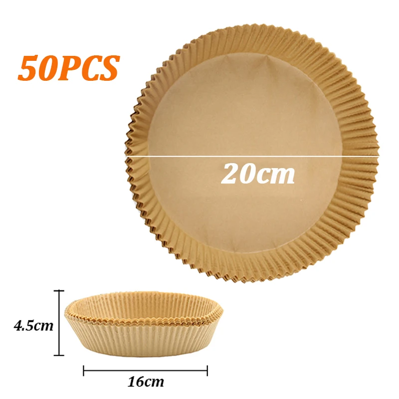 Disposable Oil-Proof Non-Stick Air Fryer Liners