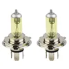 2pcs H4 55W 5000K Xenon Car Headlight DC 12V 6A Yellow Waterproof Car Xenon Headlights 6