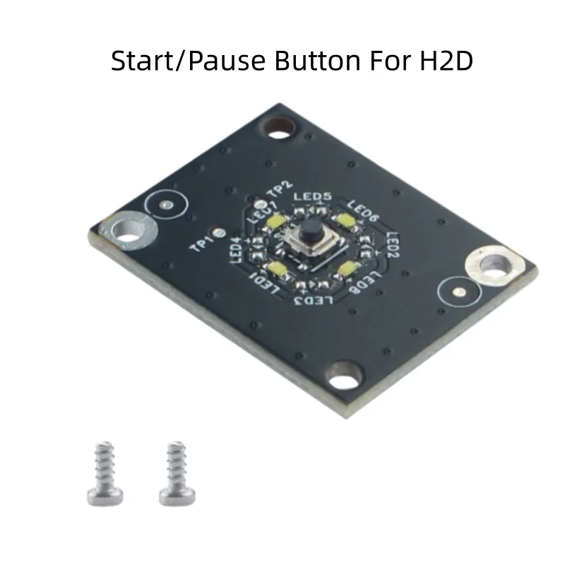 Start-/Pause-Taste für Bambu H2D 3D-Drucker Teile Start-Pause-Taste