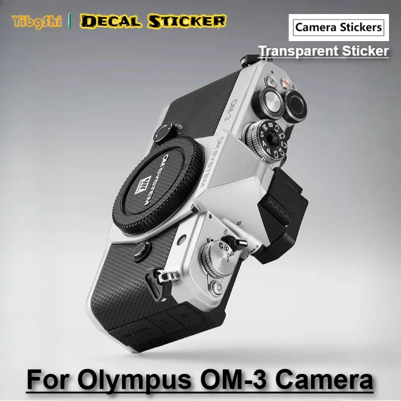 Olympus OM3 투명 카메라 스티커 OM 3 Olympus OM-3 카메라 랩 ..