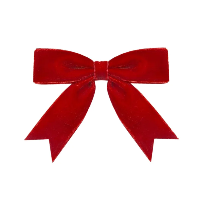 2026 süße Samt Schleife Weihnachten Haarnadeln Kinder Mädchen Kind Haarspangen Haarspangen Zubehör Haarspange Kopfbedeckung Kopfschmuck Ornament – Detail 11
