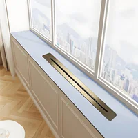 ตะแกรงระบายอากาศ ฝาครอบช่องระบายอากาศสำหรับตู้ขอบหน้าต่างเพื่อป้องกันความชื้น สองด้าน 3