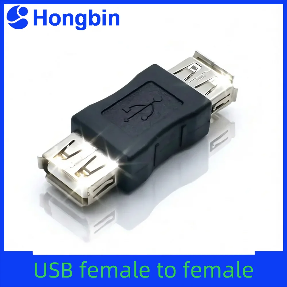 Dual USB 2.0 Female Connector Adapter