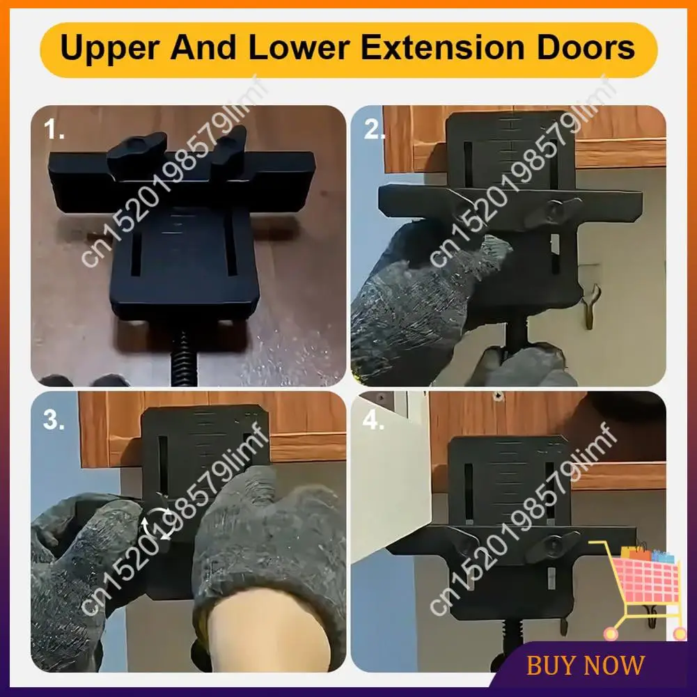 MSOR-Adjustable Cabinet Door Installation Positioner, Cabinet Hardware Jig Tool, Cabinet Door Mount Locator 3Pcs