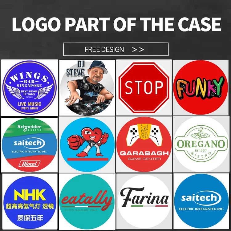 Description Picture 6 of itemGOBO Light LED Logo GOBO Projector GOBO Projector Advertising Logo Light with Custom Color Rotating Glass Gobos