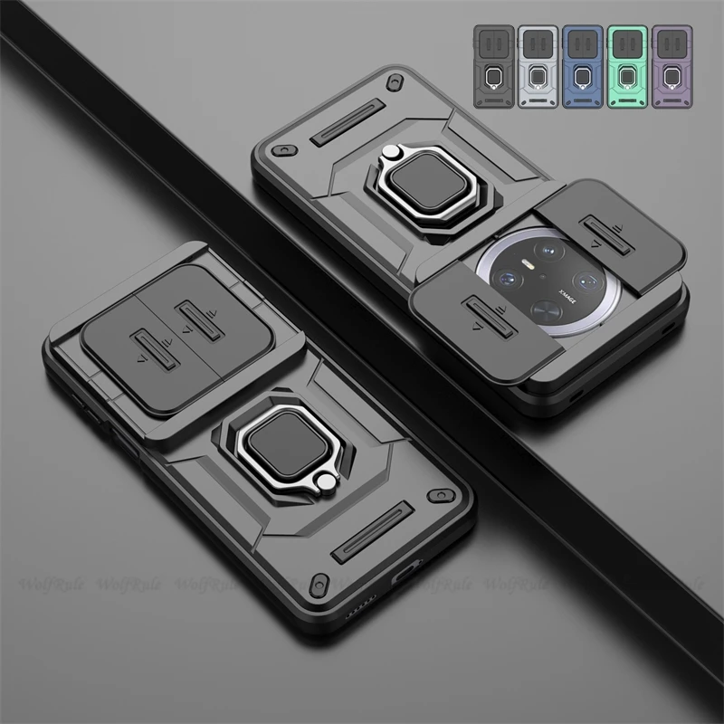 Shockproof Back Slide Lens Ring Holder Case Cover - New Protective s