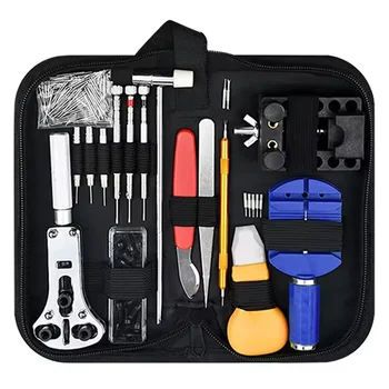 147 Parts Watch Repair Tool Kit for Disassembly Installation Maintenance Adjusting Straps Replacing Batteries 1