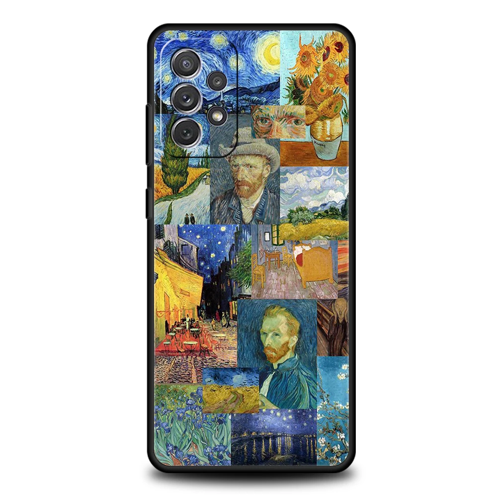 Artistic Van Gogh Series Soft Shell Phone Case
