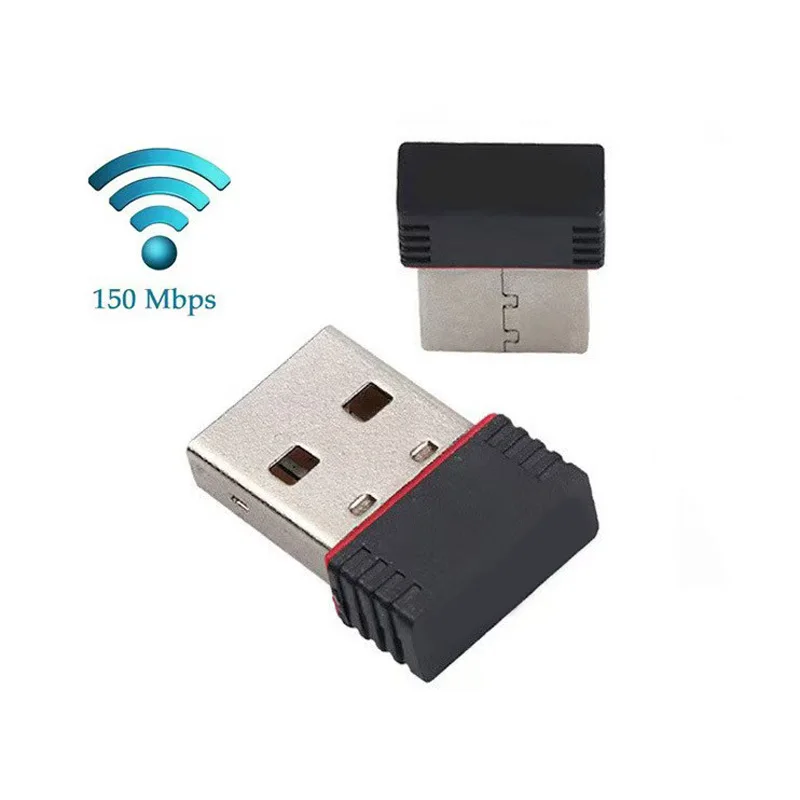 WIFI 6 네트워크 신호 수신 미니 드라이버가 필요 없는 Wi-Fi 어댑터 PC 데스크탑 컴퓨터용 2.4G 네트워크 카드 USB 플러그 앤 플레이