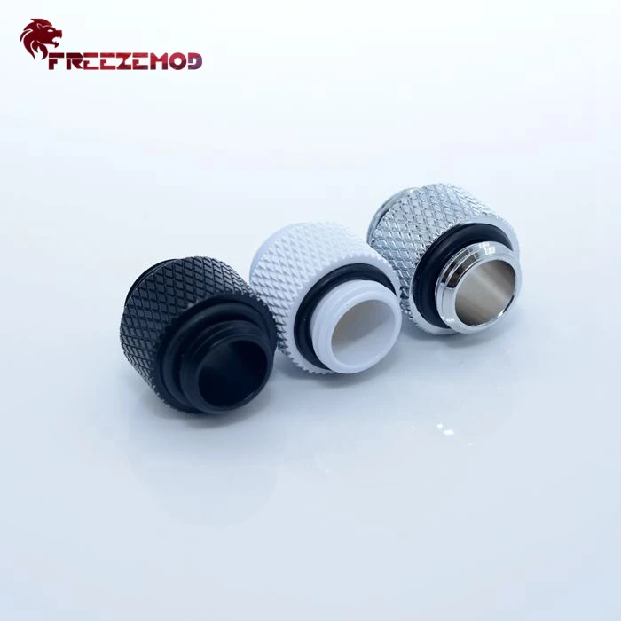 

FREEZEMOD HDS-DT14B G1/4 ''Standard Dual External Thread Connection Double Male Adapter Computer Pc Water Cooler Fitting