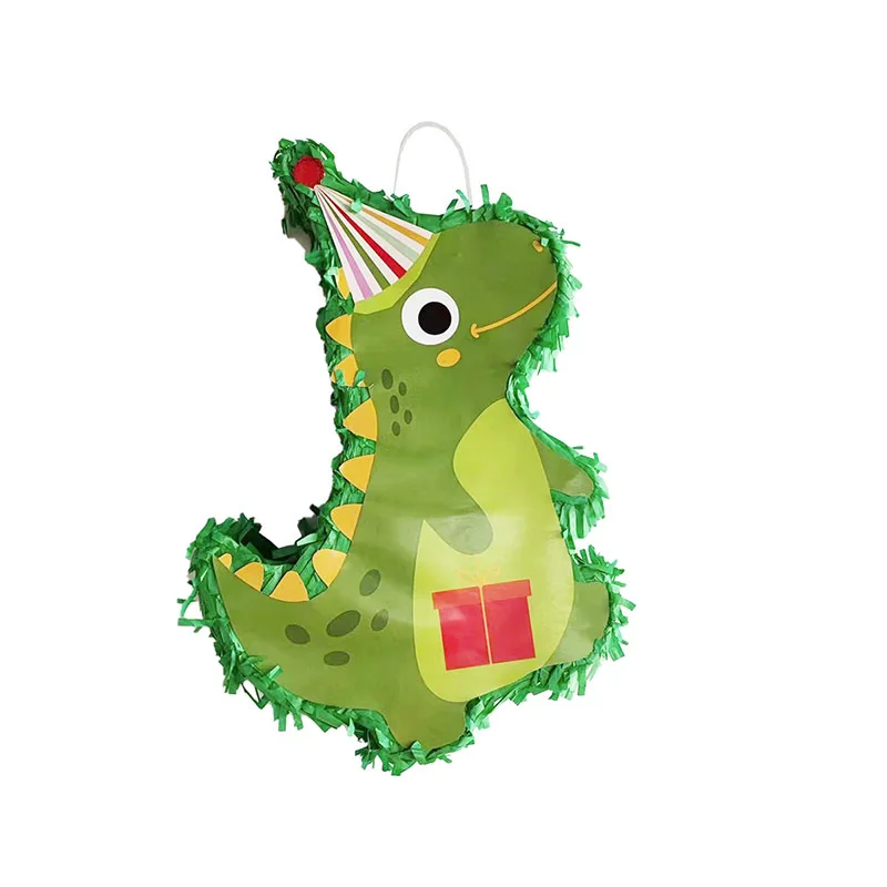1 Stück süße Dinosaurier Pinata Füllung Süßigkeiten Snack Geschenktüten für Kinder Geburtstag Party Dekoration Tier Dinosaurier Thema Partys liefert – Detail 2