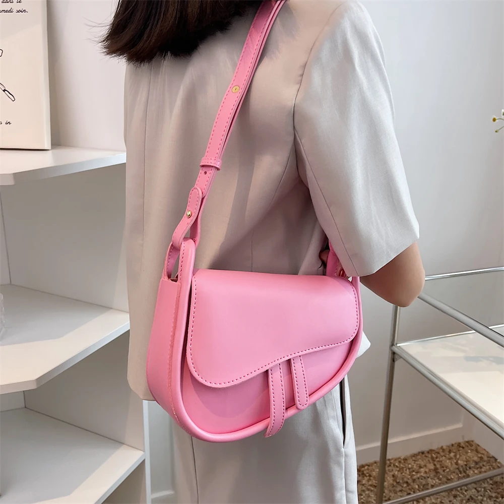 Fashion Saddle Bag New Small Shoulder Bags for Women 2022 High