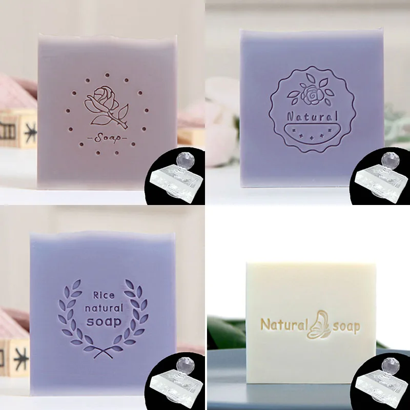 Personalized Customized Custom Soap Stamp Mold Sealing Seals For Diy Handmade Soap Making Supplies Tools English Letter Series