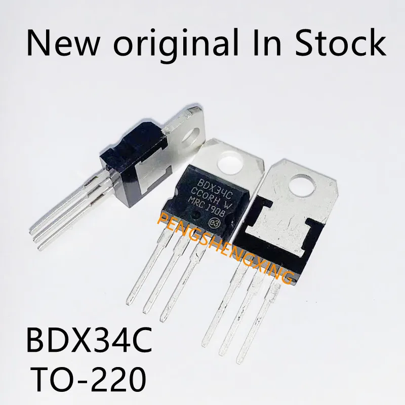 

10 шт./лот BDX34C BDX34 TO-220 новые оригинальные Точечные продажи