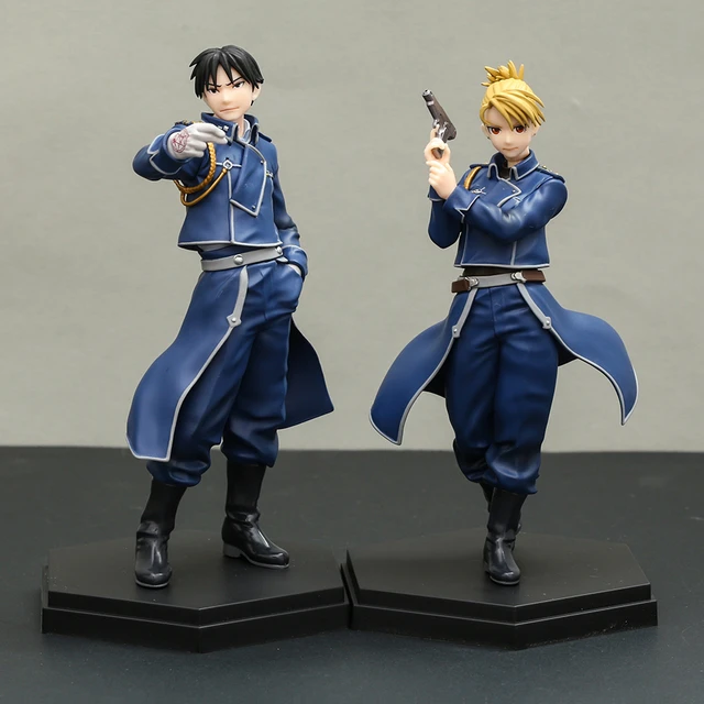 PVC Pop Up Parade Figura, Fullmetal Alchemist, Roy Mustang, Riza Hawkeye,  Estatueta Modelo, Decoração, Brinquedo - AliExpress