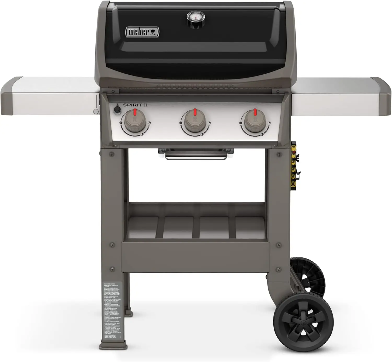 

Weber Spirit II E-310 3-конфорка для жидкости, черный