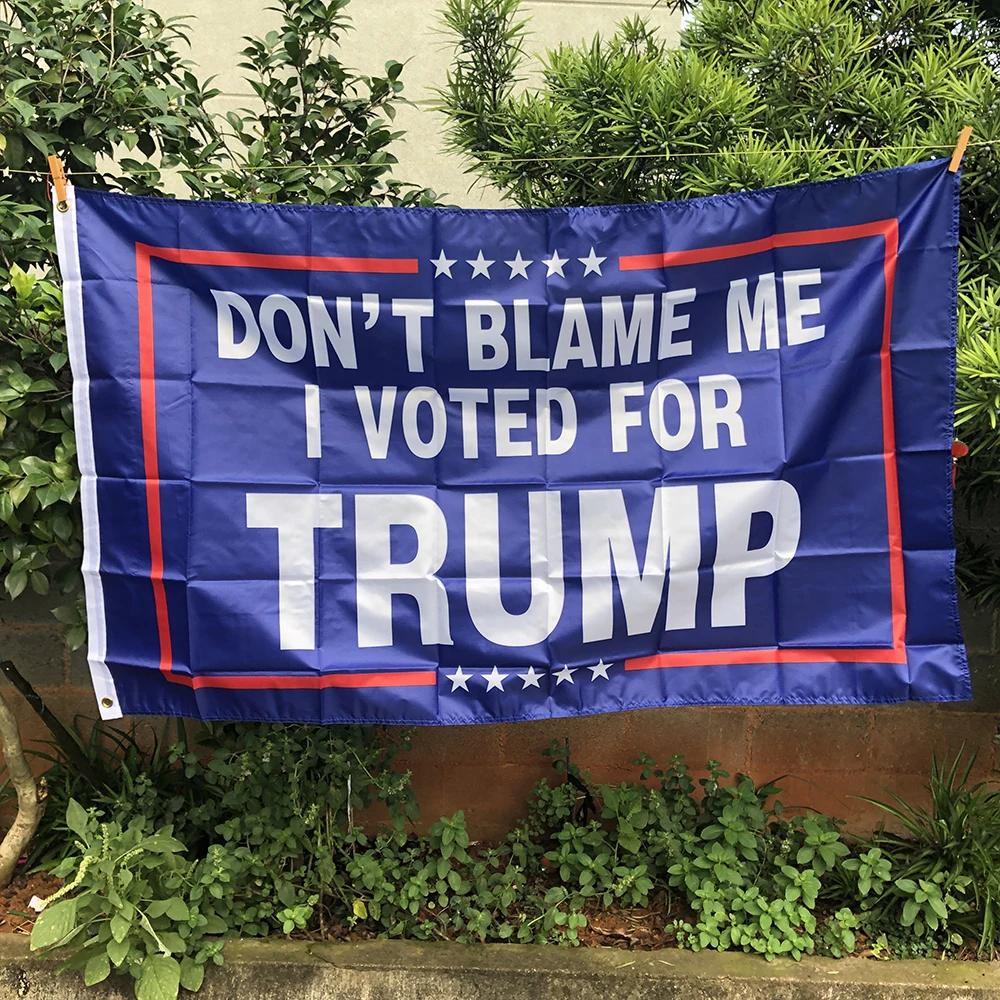 Z-One Flag 90 X150Cm Poliestere Hanging Non Accatastarmi Ho Votato Per Trump Flag Donald For President Usa