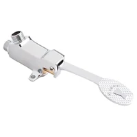 1x Bathroom Sink Faucet Floor Foot Pedal Control Switch Copper Bathroom Faucet Pedal Faucet Basin Foot Valve 1