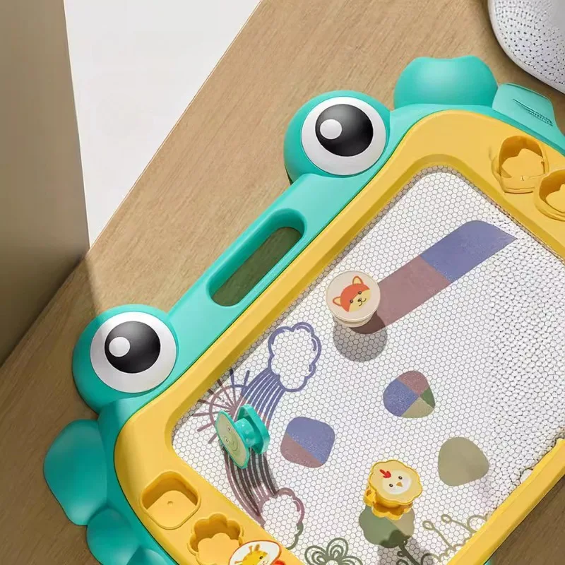 【Great Selection】 Children Magnetic Drawing Board Erasable Home Use Baby Doodle Coloring Screen Plastic Material Drawing Coloring.