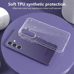 Sparkling Glitter Phone Case - Premium Protective Cover with Accessories (A33)