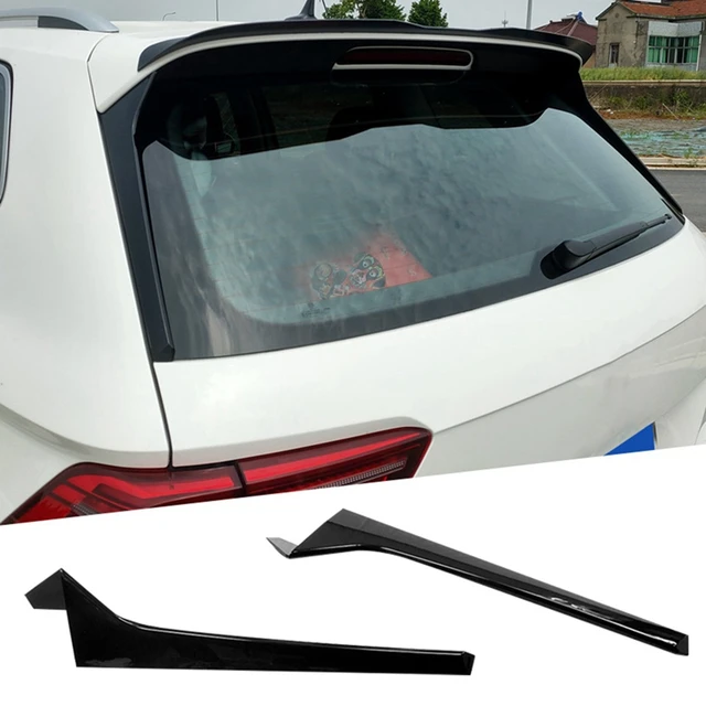 Car Glossy Black Rear Window Side Spoiler Canards Splitter For- Tiguan  R-Line 2017-2022 Windshield Trim Sticker - AliExpress