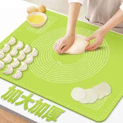 Silicone Baking Mat for Pastry and Dough Kneading (Green - 40X50cm)