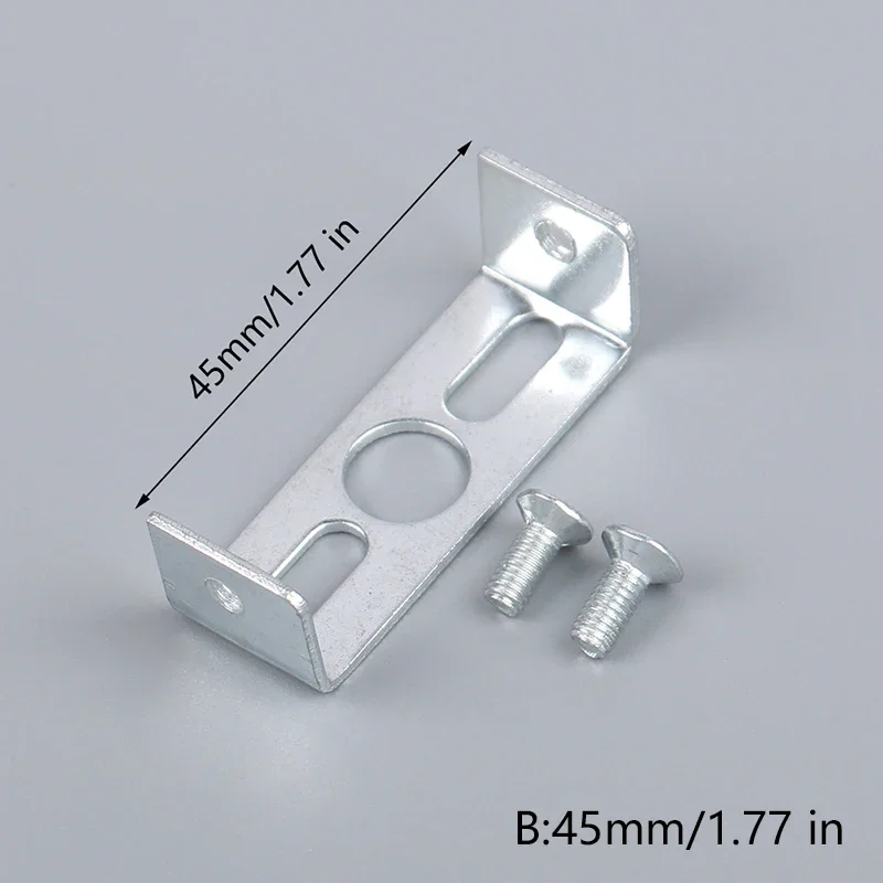 Iron Ceiling Plate Mounting Bracket with Fixed Screws for Ceiling Lamp Installation