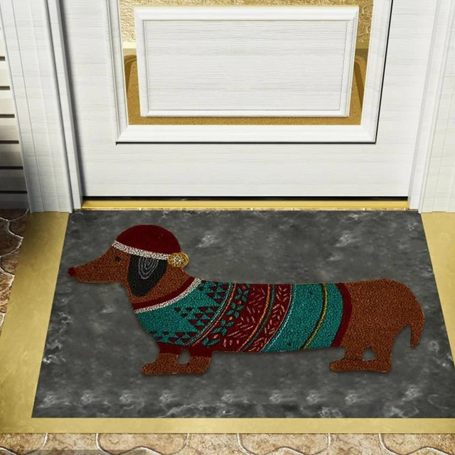 Indoor Christmas Doormat Christmas Decoration Non-Slip Doormat