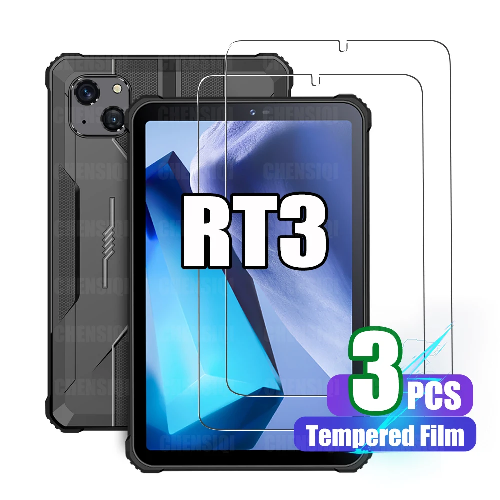 Premium 8-Inch Tempered Glass Screen Protector - 9H Explosion-Proof Film