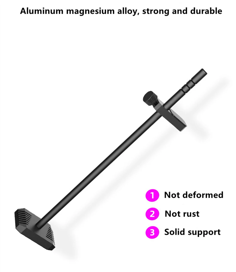 Alumínio Magnetic Desktop Bracket, Suporte a placa
