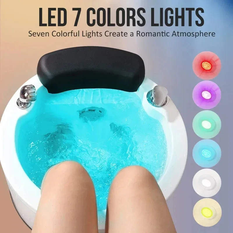 New Spa Pedicure Basin For Beauty Salon Surfing Massage Beauty Parlor Spa Foot bath Tub Electric Footbath Pedicure Bowl Foot