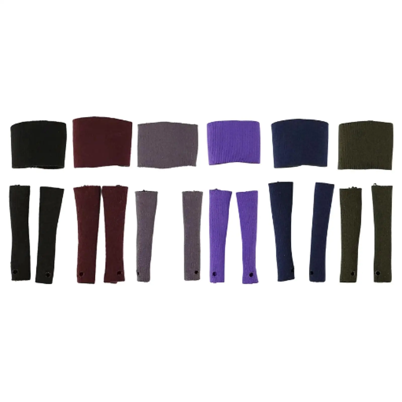 1:12 Women Tube Top Bralette, Tube Top Sleeves Set Doll Sleeve Set for 6'' inch Woman Action Figure Fashion Doll Accessories,