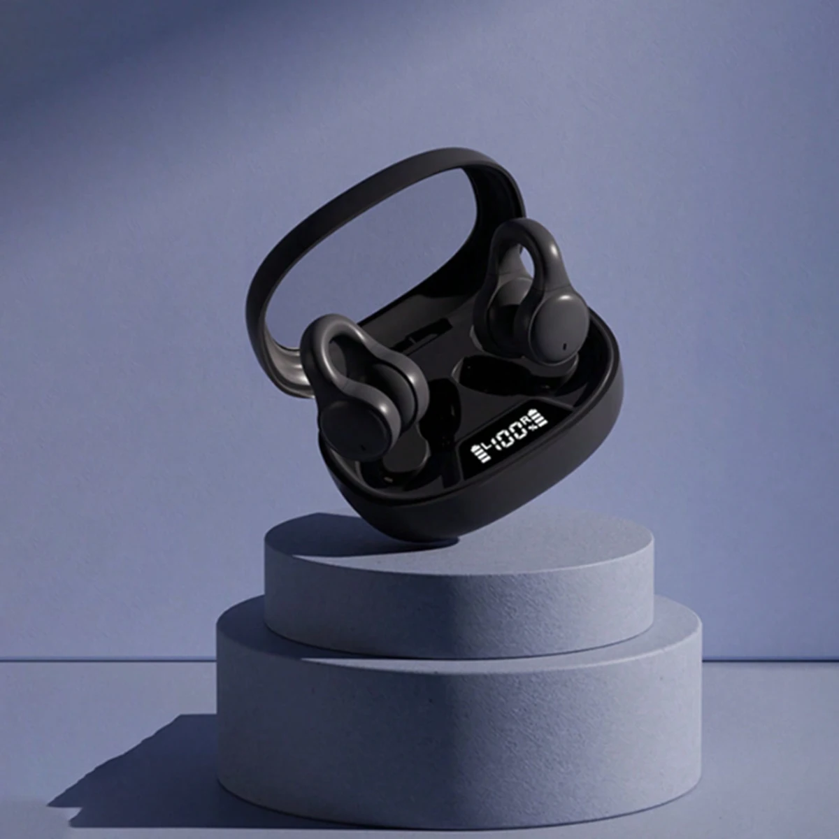STSEarconect Earphone Bluetooth 5.3 EarClip HIFI Stereo HD Bluetooth Headphones Gamer EarClip HIFI Stereo Bluetooth Headphonex53 6