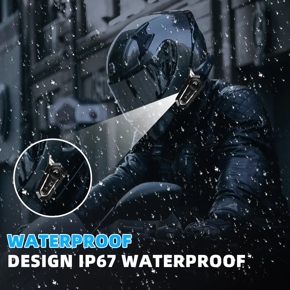 Motorcycle Helmet Headset Bluetooth 5.0 Wireless