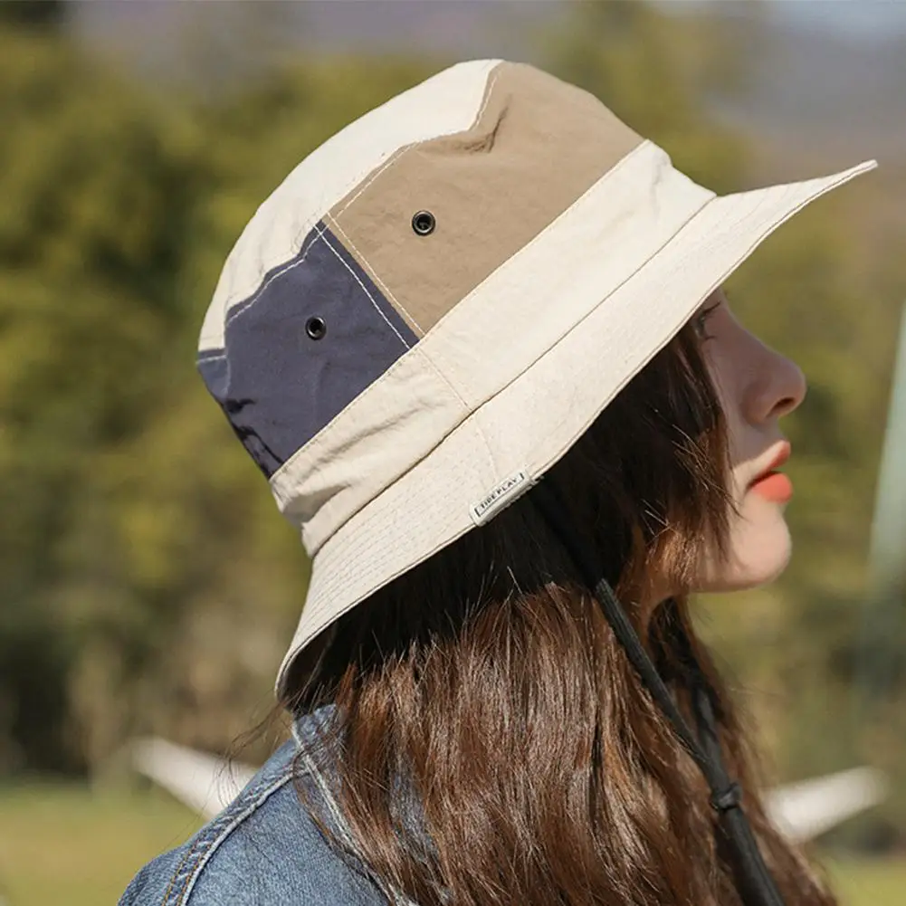 Japanese Quick-drying Packable Hat Fisherman Hat for Women Summer Sun Hanging Bag Mountaineering Leisure Vacation Visor Basin sun hat fisherman hat sun protection hat