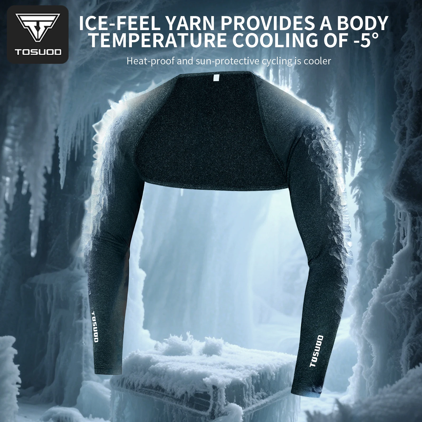 TOSUOD PJLYXTHEI-01 Sun Protection Sports Sleeve